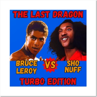 Sho Nuff vs Bruce Leroy - Turbo Edition Variant 1.0 Posters and Art